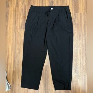 Old Navy Women’s High Waisted Black Billie Straight Ankle Trouser Size XL